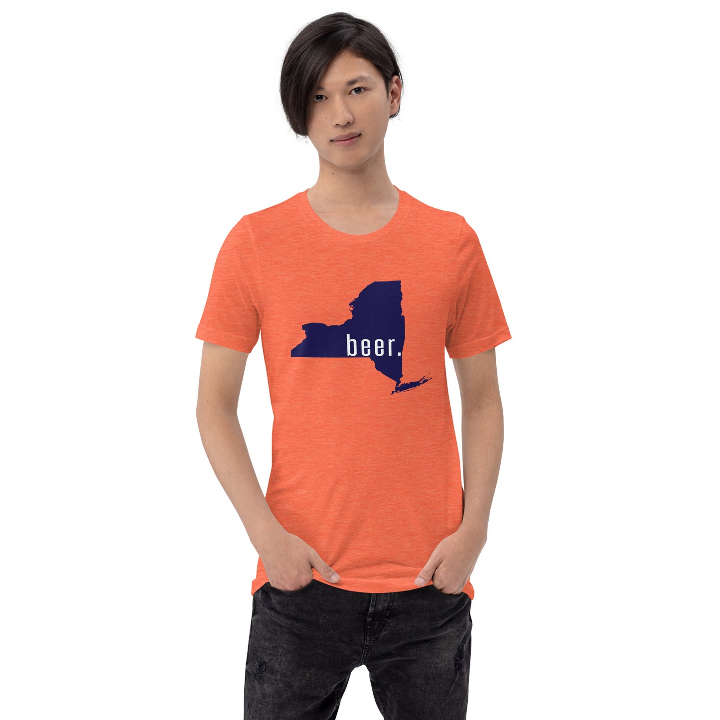 Drink New York Beer Unisex t-shirt