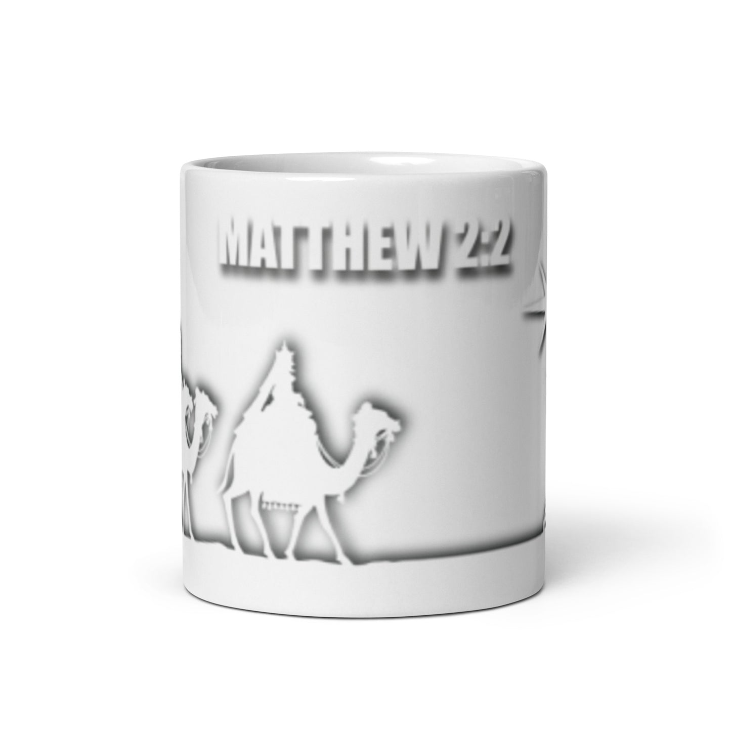 Nativity White glossy mug