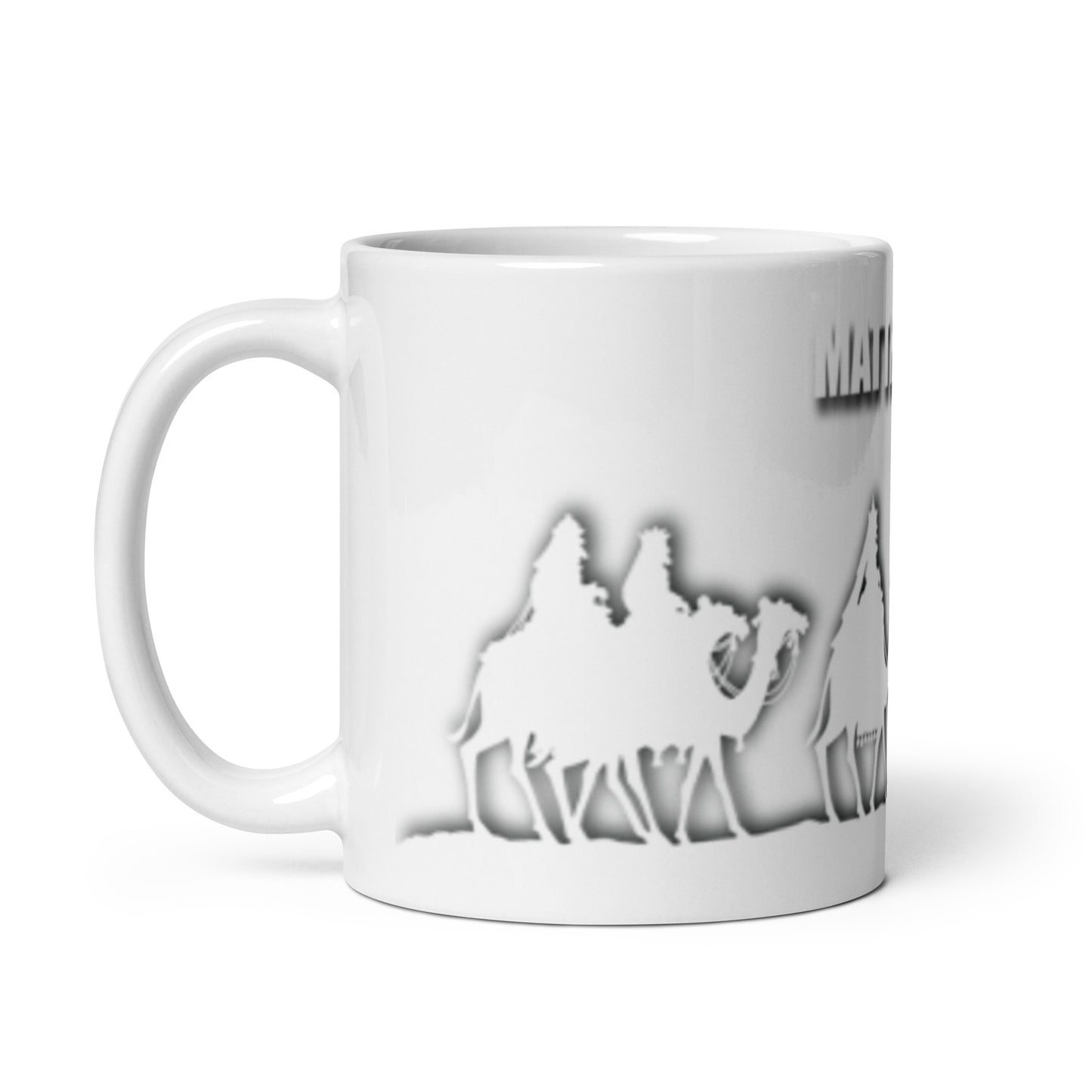 Nativity White glossy mug