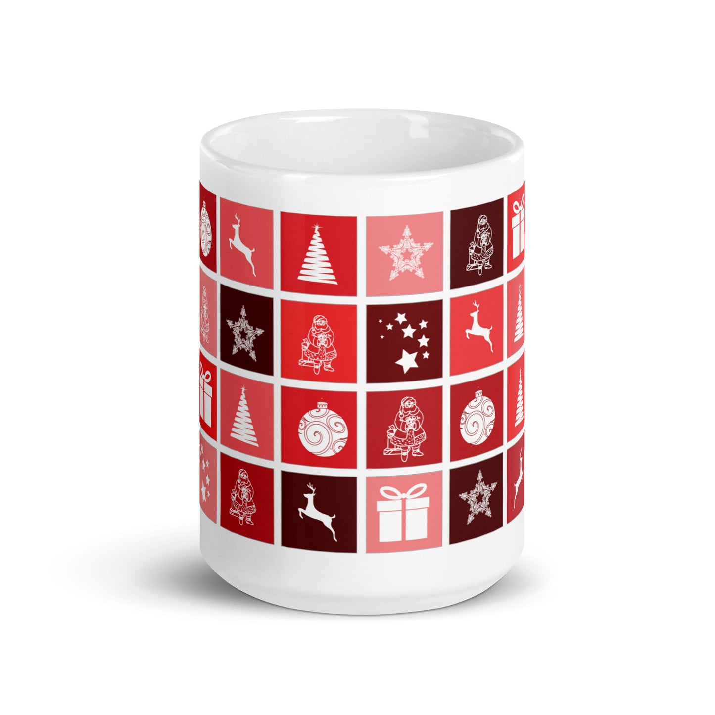 Christmas White glossy mug