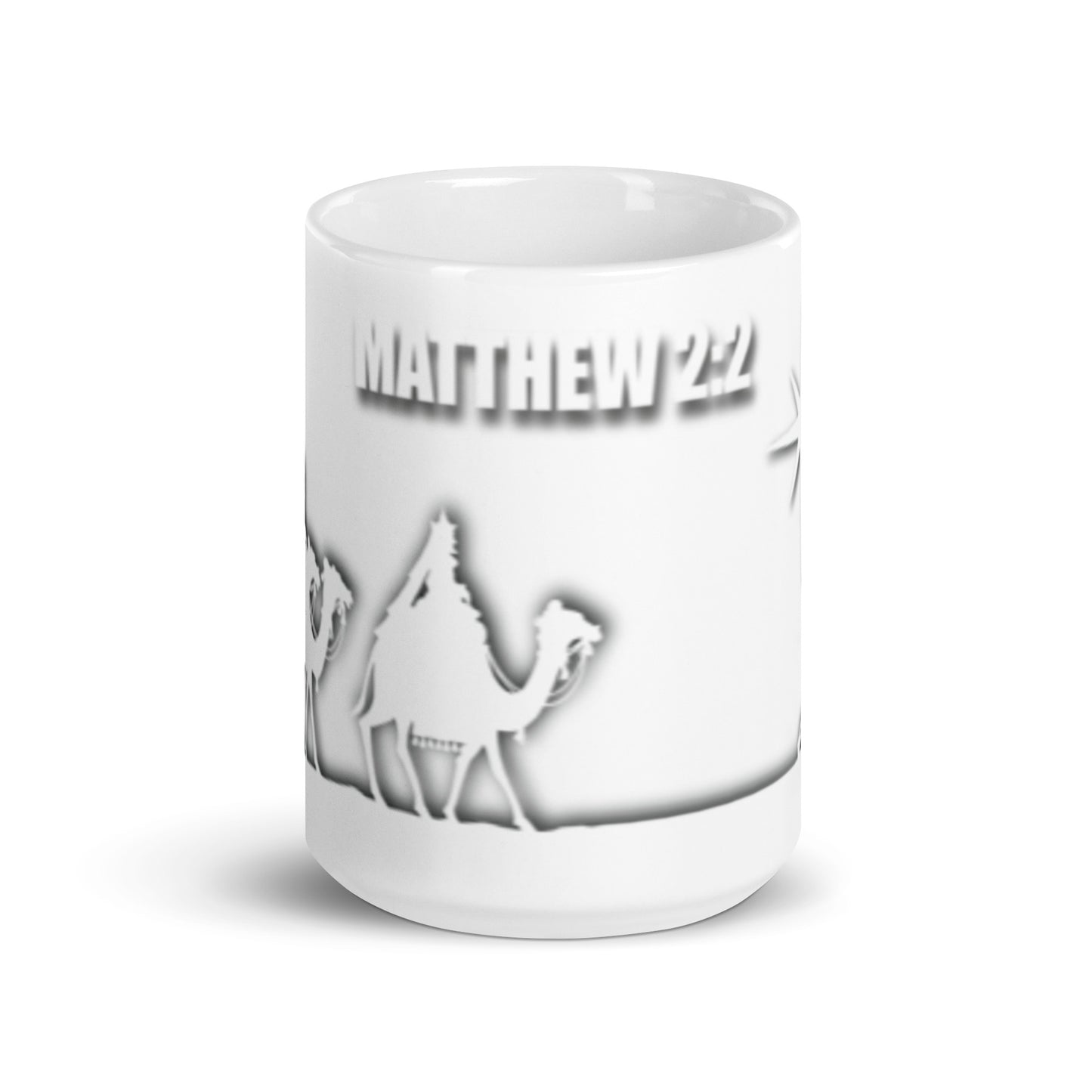 Nativity White glossy mug