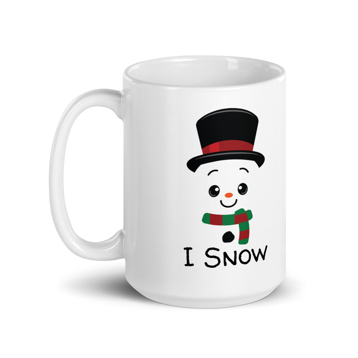 I Love You I Snow White glossy mug