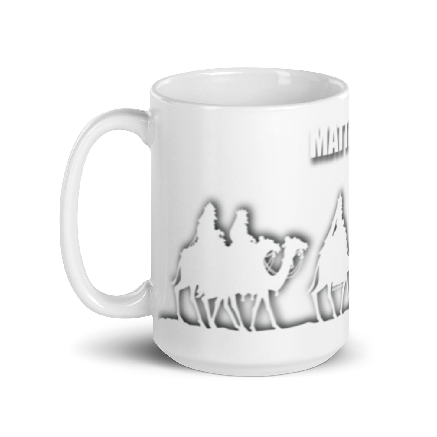 Nativity White glossy mug