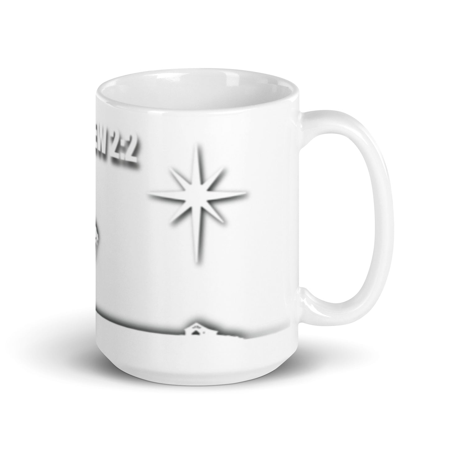 Nativity White glossy mug