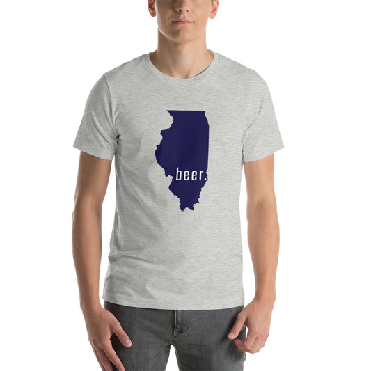 Drink Illinois Beer Unisex t-shirt