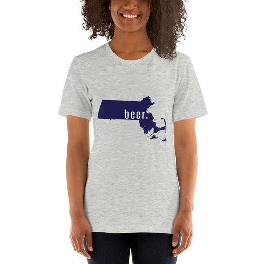 Drink Massachusetts Beer Unisex t-shirt