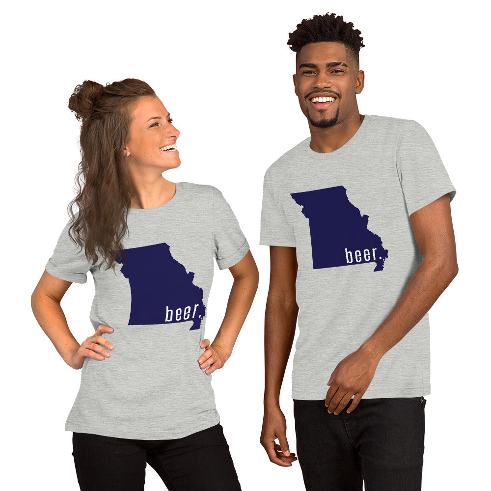 Drink Missouri Beer Unisex t-shirt