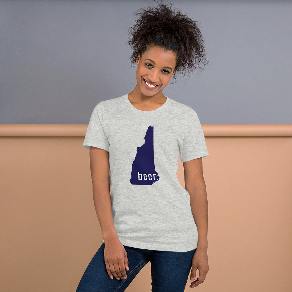 Drink New Hampshire Beer Unisex t-shirt