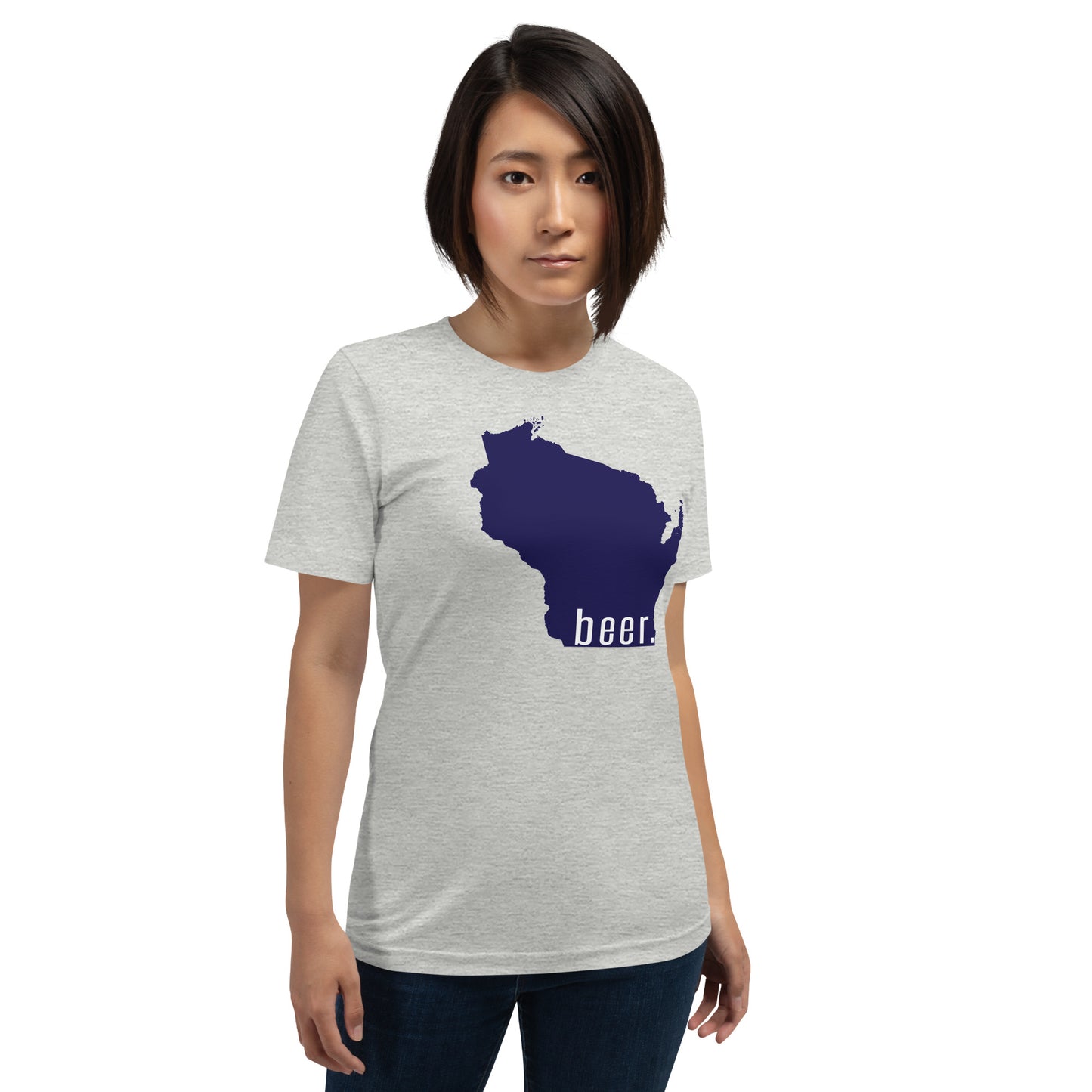 Drink Wisconsin Beer Unisex t-shirt