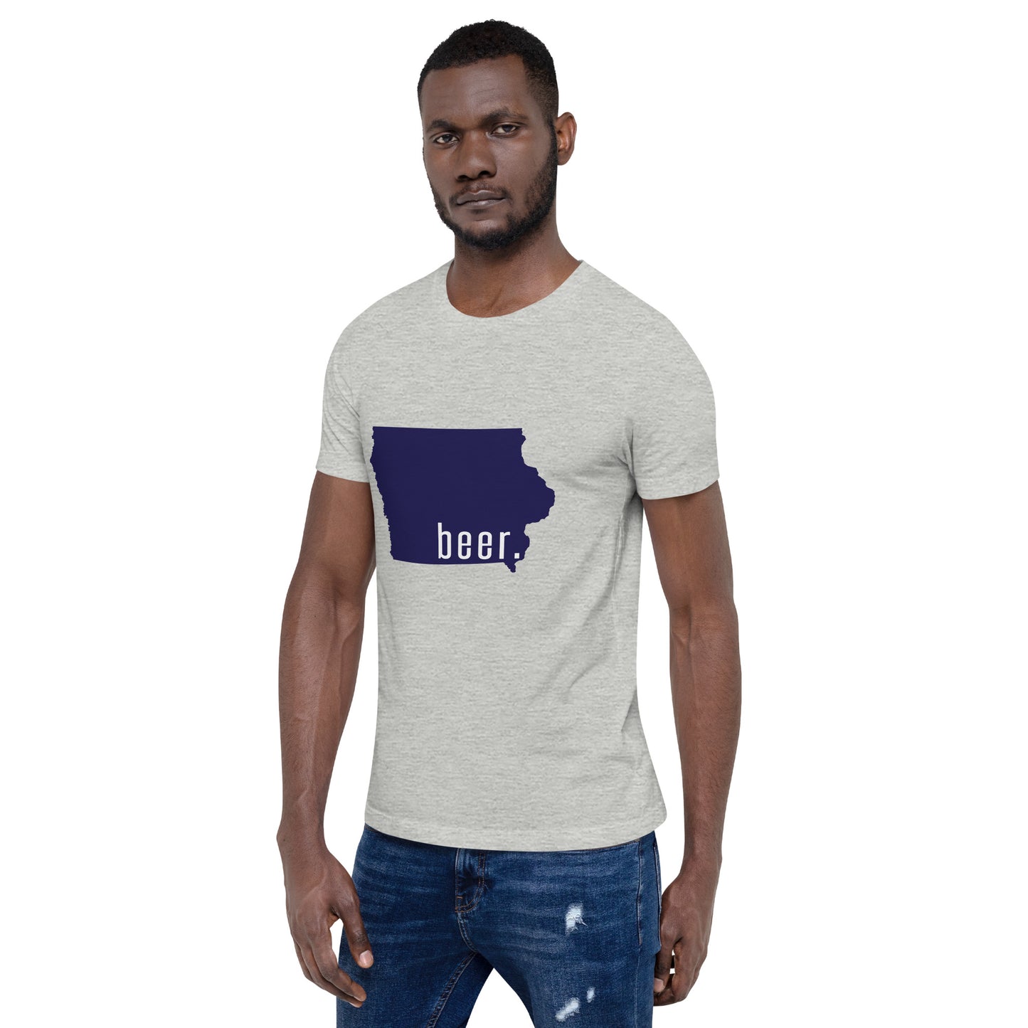 Drink Iowa Beer Unisex t-shirt