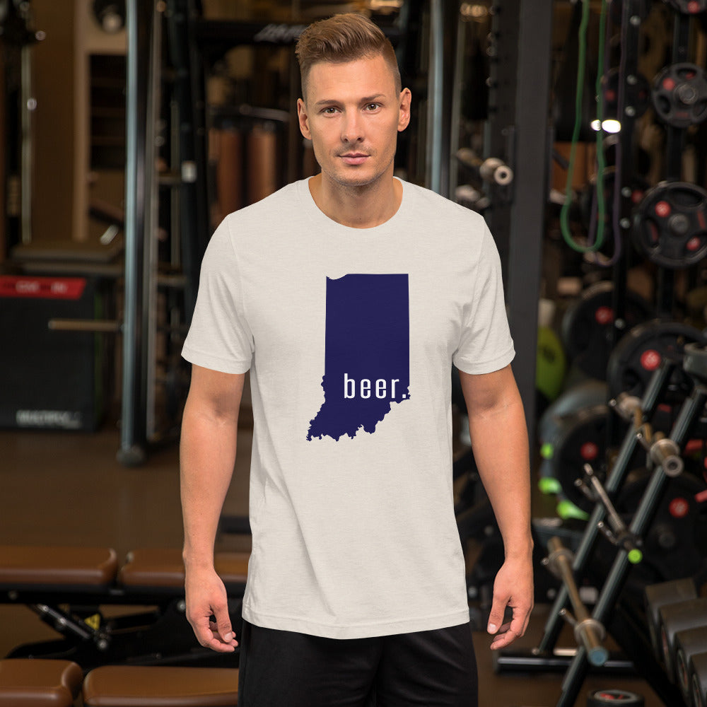 Drink Indiana Beer Unisex t-shirt