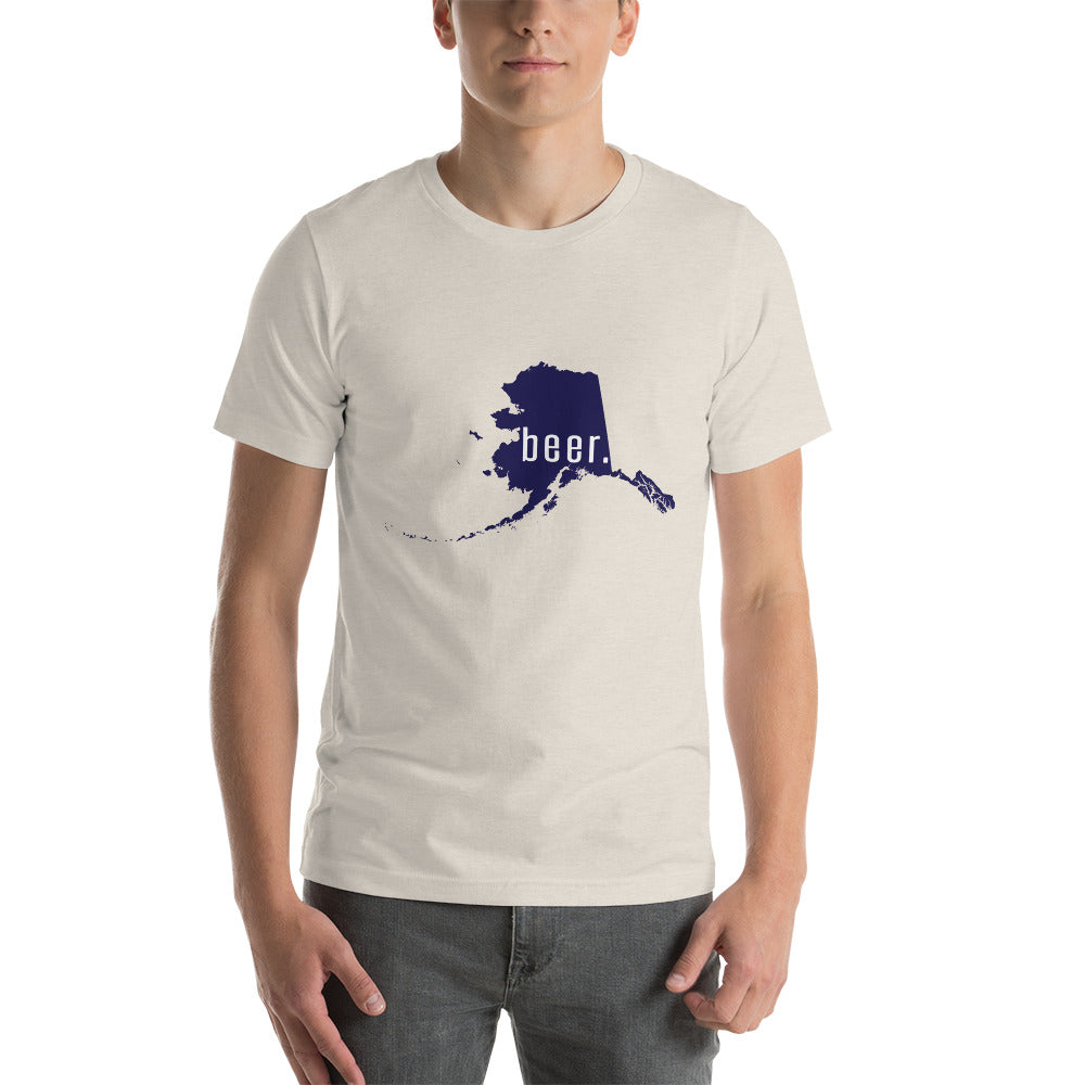 Drink Alaska Beer Unisex t-shirt