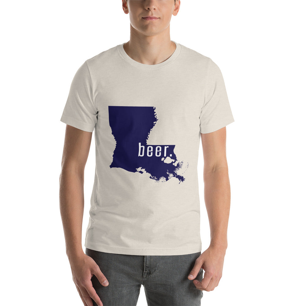 Drink Louisiana Beer Unisex t-shirt