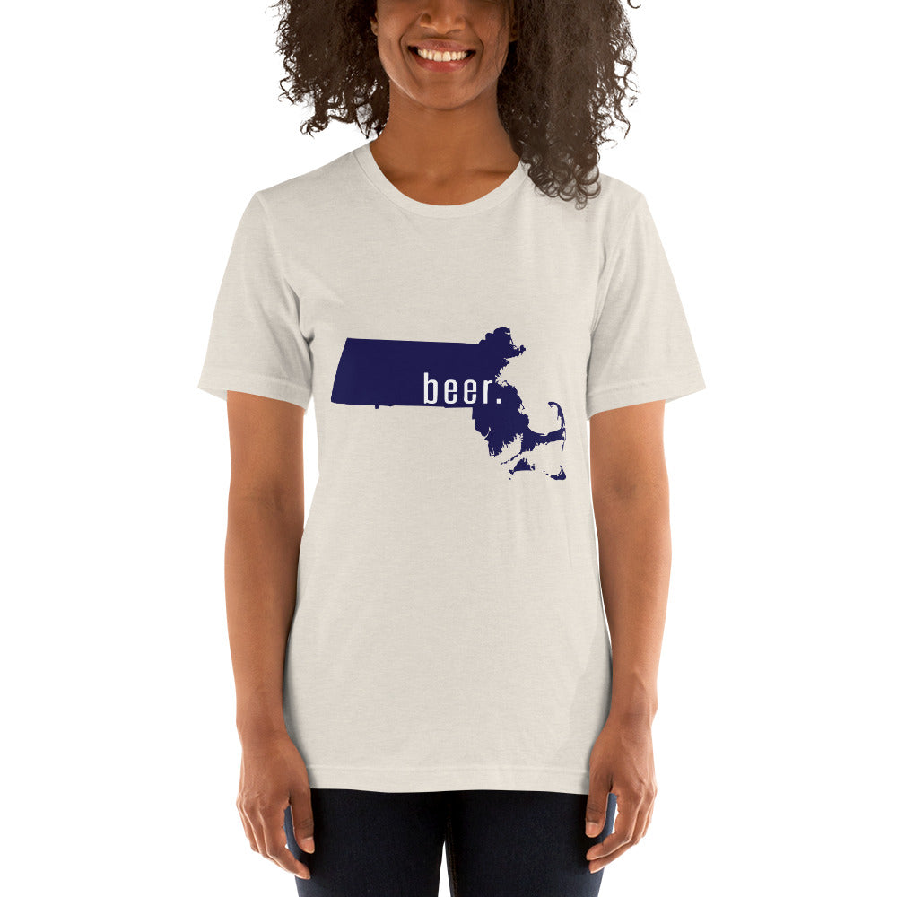 Drink Massachusetts Beer Unisex t-shirt