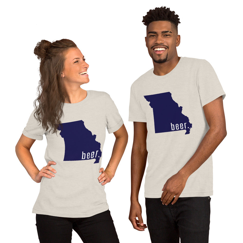 Drink Missouri Beer Unisex t-shirt