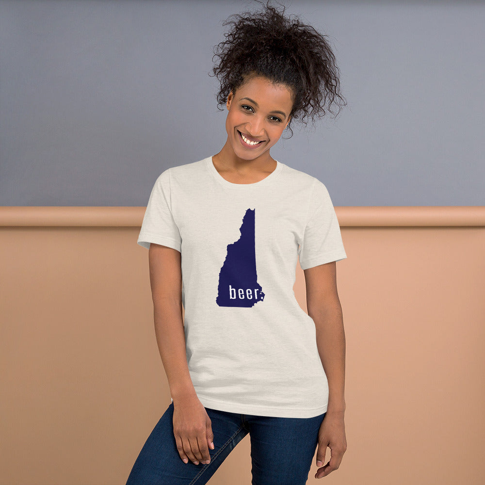 Drink New Hampshire Beer Unisex t-shirt