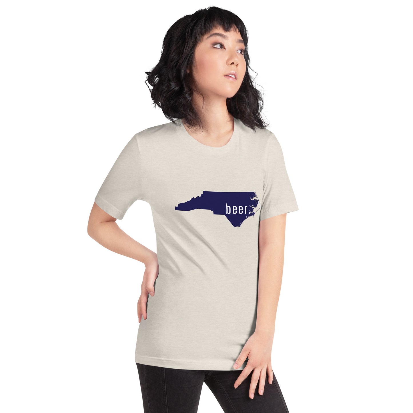 Drink North Carolina Beer Unisex t-shirt