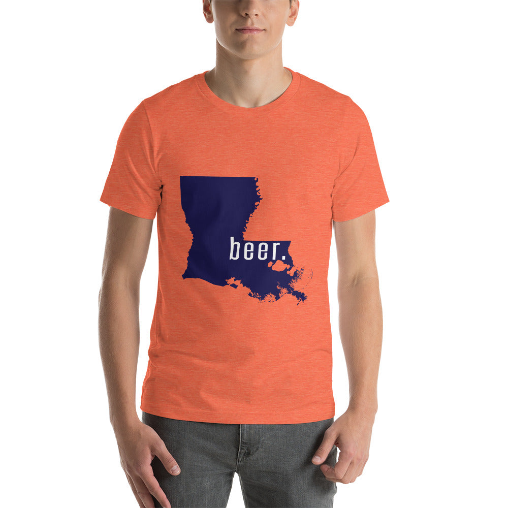 Drink Louisiana Beer Unisex t-shirt