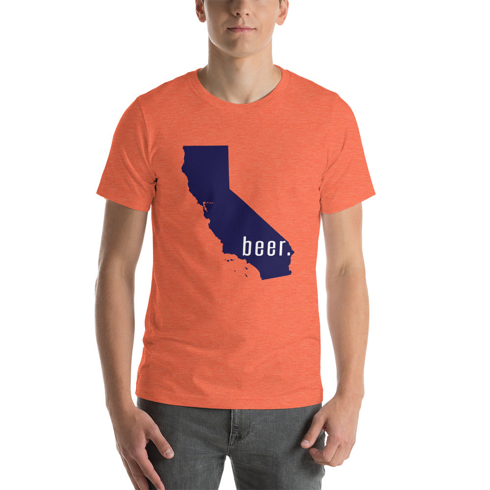 Drink California Beer Unisex t-shirt