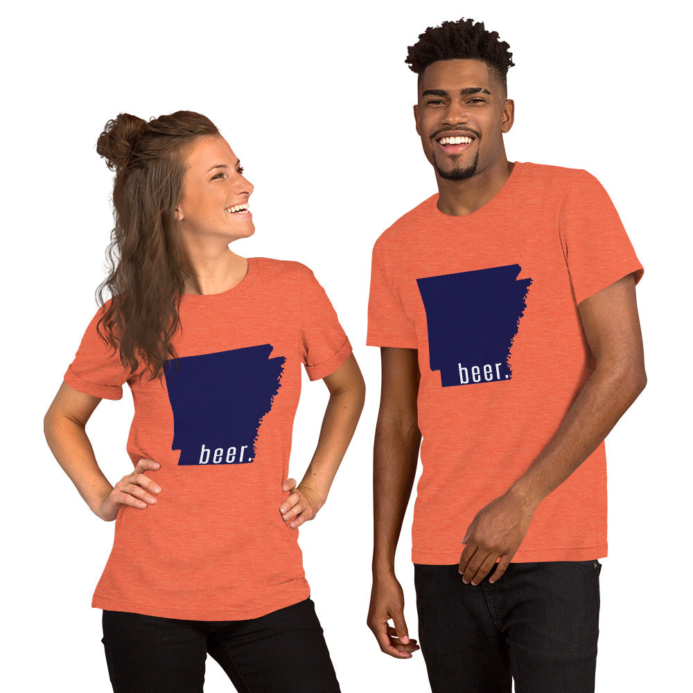 Drink Arkansas Beer Unisex t-shirt