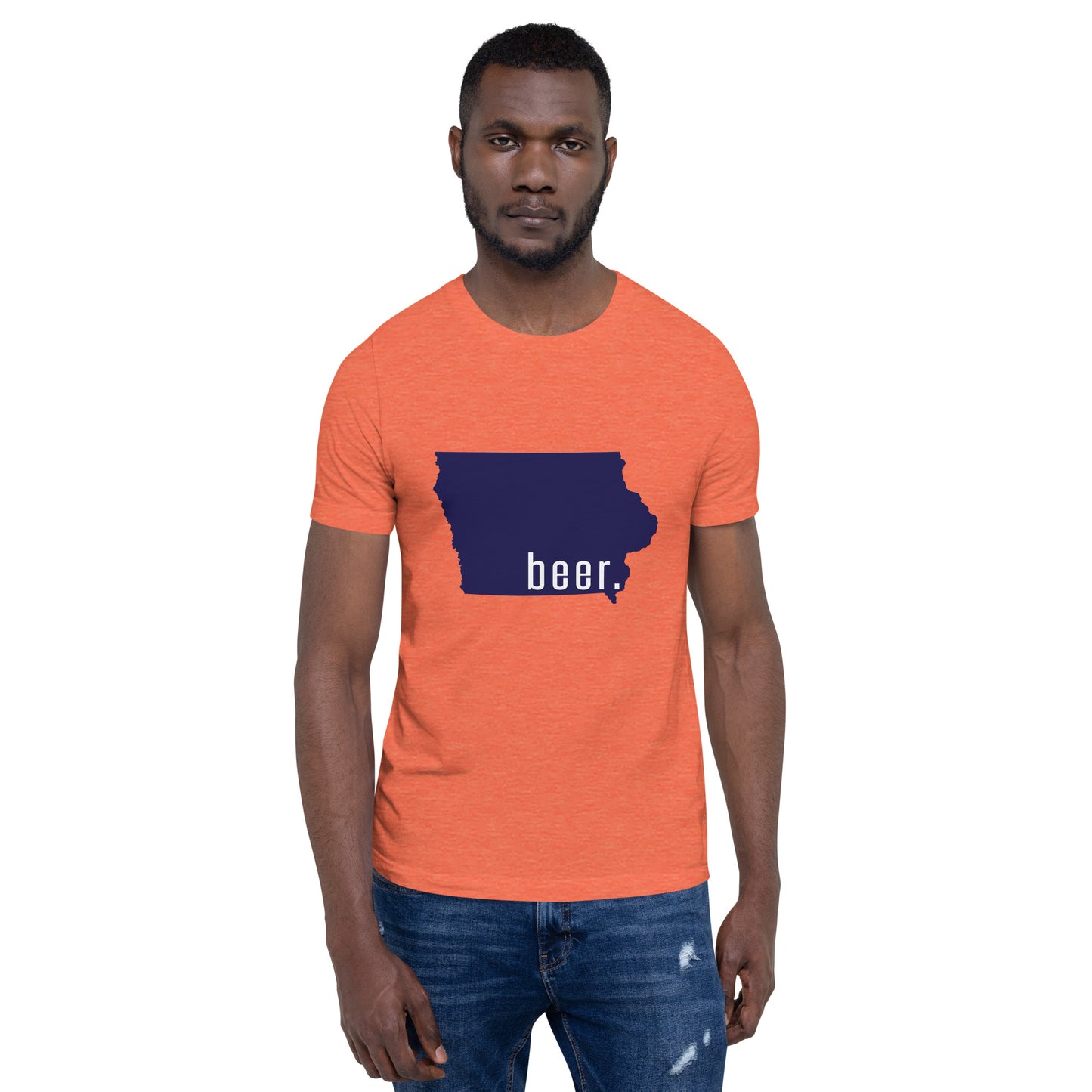 Drink Iowa Beer Unisex t-shirt