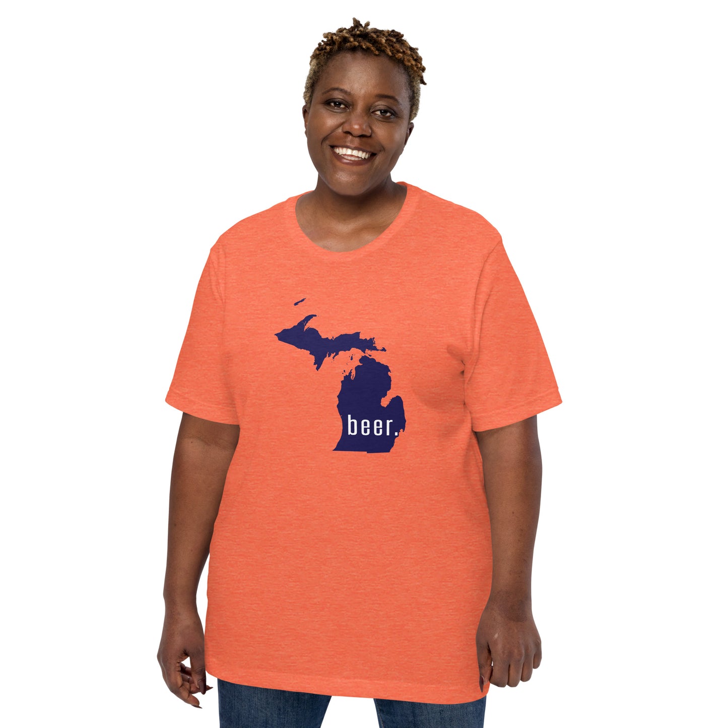 Drink Michigan Beer Unisex t-shirt