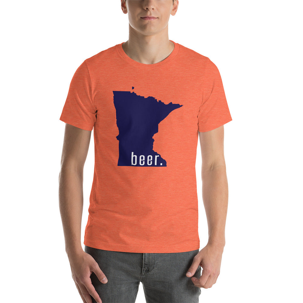 Drink Minnesota Beer Unisex t-shirt