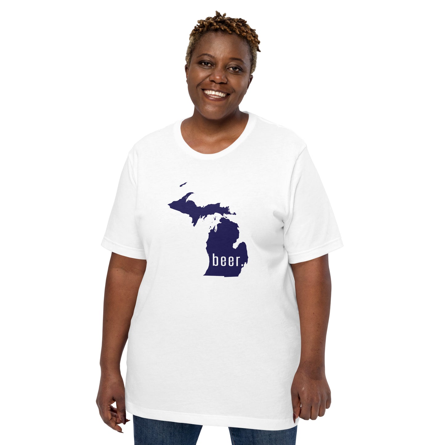 Drink Michigan Beer Unisex t-shirt