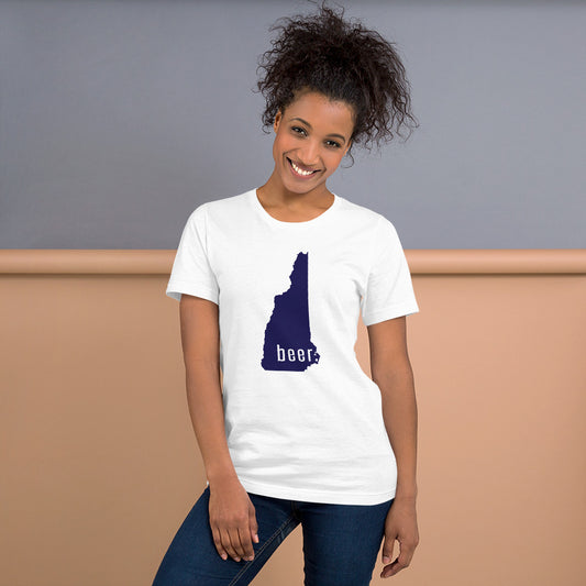 Drink New Hampshire Beer Unisex t-shirt