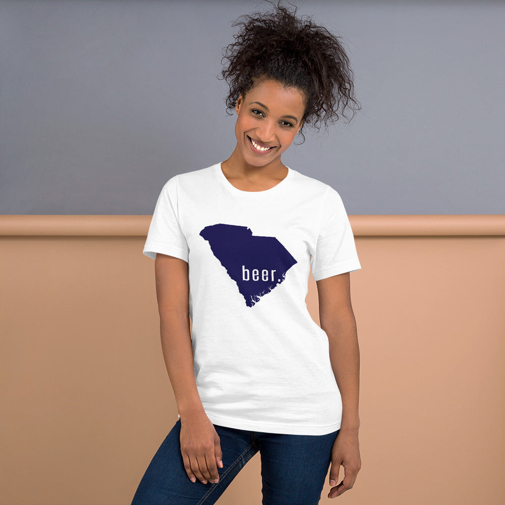 Drink South Carolina Beer Unisex t-shirt